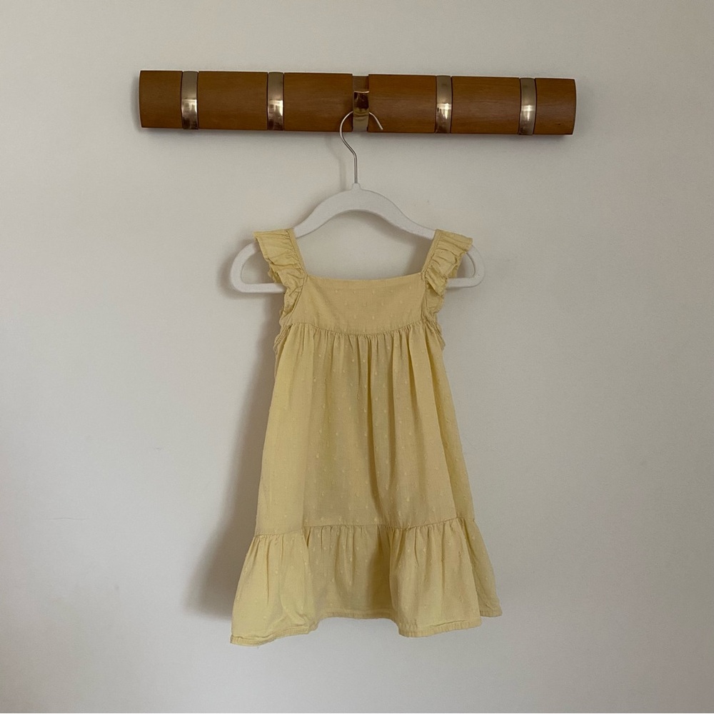 Yellow Ruffle Baby Dress